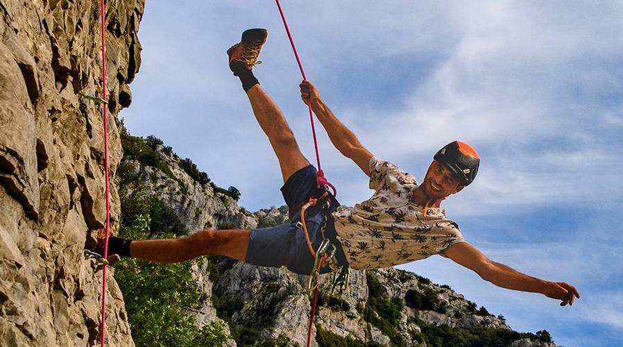 Martin Raymond Moniteur Escalade Et Canyoning Pres De Montpellier